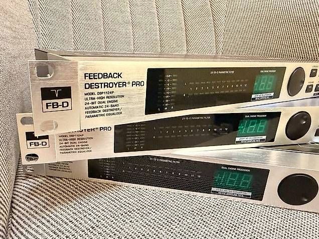 Equalizzatori: Behringer Feedback Destroyer Pro DSP1100P, mit BDA – Usato da Hagendorn venduto da Gibson59 3
