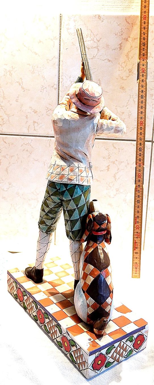 Sculture & Statue: Jim Shore mit Flinte und Hund – Usato da Baar venduto da 2cvbaar 3