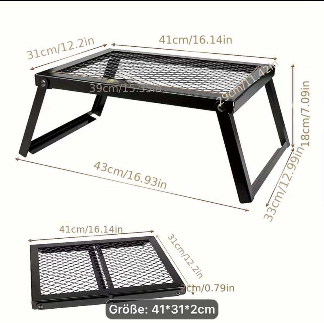 Grills: Camping Grill  – Neu und originalverpackt aus Steinmaur von DonPoleone 3