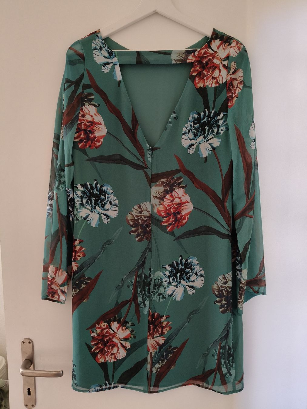 Next Kleider: Robe fleurie vert taille 40  – Neu (gemäss Beschreibung) aus Petit-Lancy von Elissouche 1