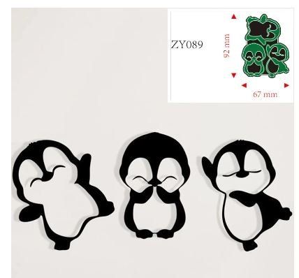 Schablonen: Neues Stanzschablonen-Set Pinguine – Neu und originalverpackt aus Effretikon von wenuss
