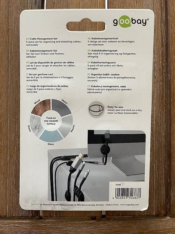 Cavi: 3M goobay cable organisier – Usato da Meierskappel venduto da suesle 1