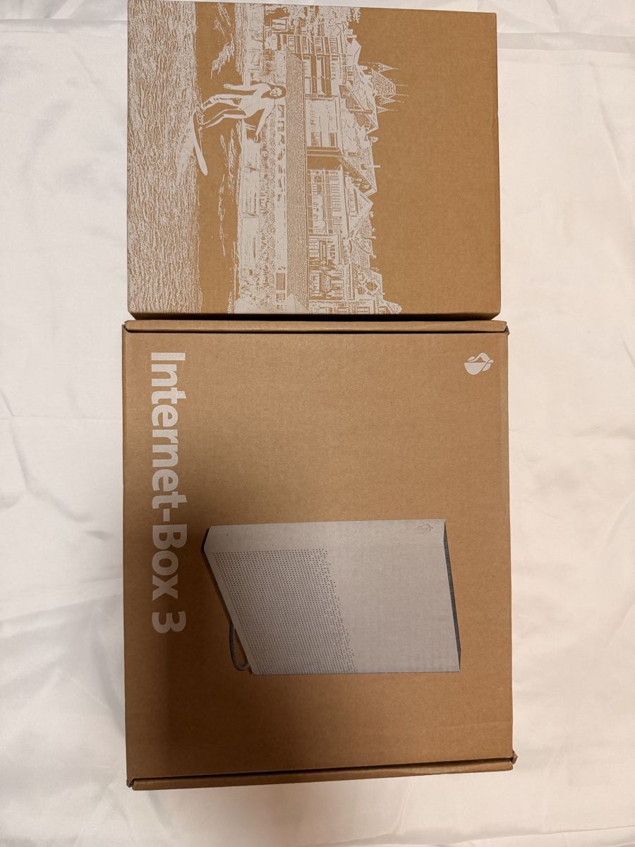 Swisscom Modem & Router: Swisscom Internet-Box 3 mit TV-Box  – Usato da Dättwil AG venduto da 123uher