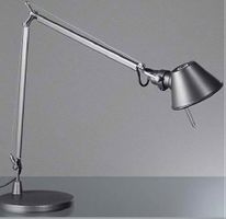 Büroleuchte Tolomeo in LED, Grösse midi, alu