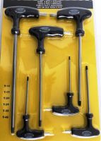 6 teil. Torx Winkelschlüsselsatz  T10 - T40