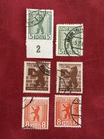 Lot de 6 timbres poste Stadt Berlin, oblitérés, divers