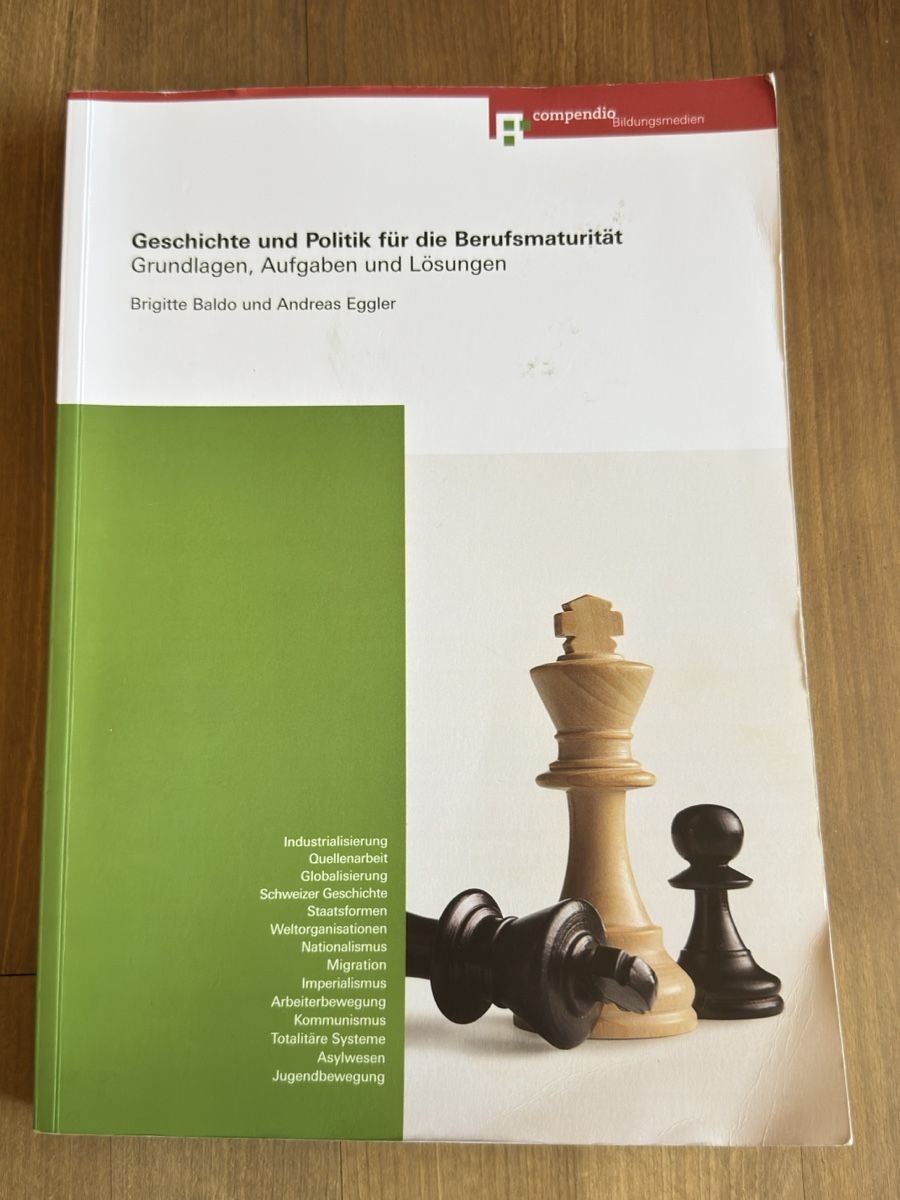 Bücher: BMS, grschichte und politik, brigitte baldo – Gebraucht aus sargans von lnoa