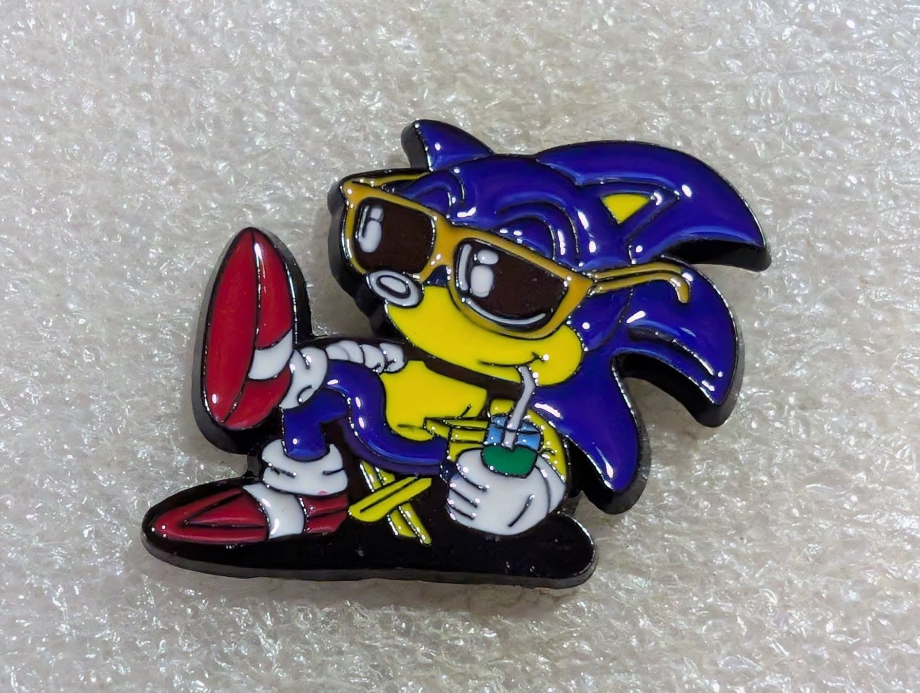 Placchette & Badge: Ansteckpin 90: Sonic The Hedgehog – Usato da Oppligen venduto da Pin-Fall-Shop