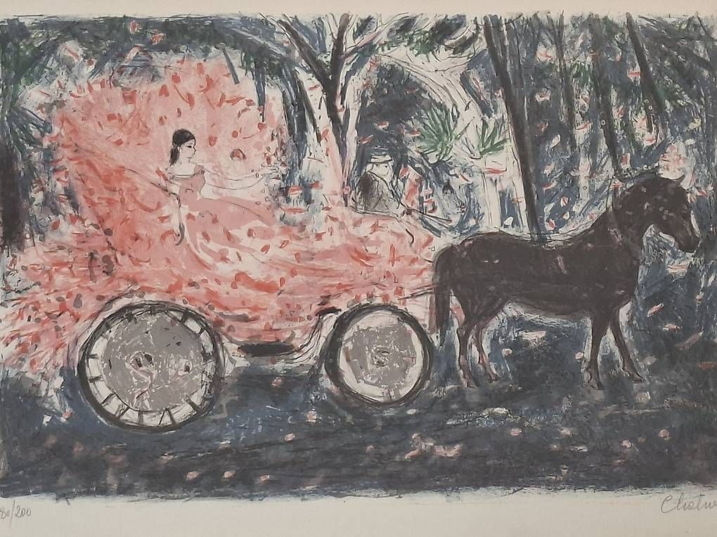 Poster & Bilder: Bild Prinzessin in Kutsche – Gebraucht aus Wabern von amo_pp26 1