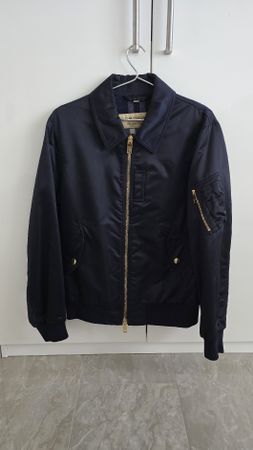 Satin Bomber Jacket Burberry 40236111002
