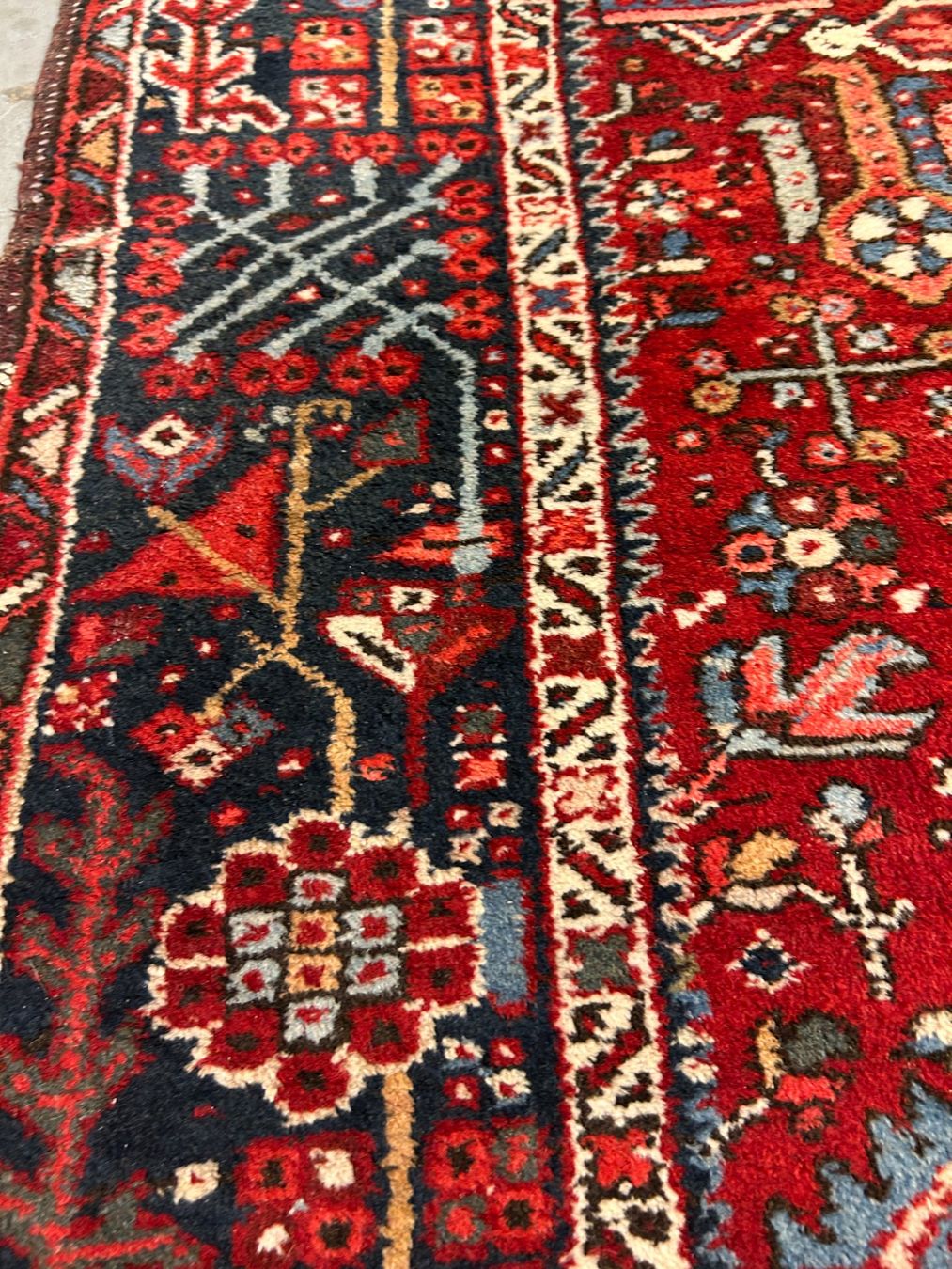 Teppiche: Edler Karadja Dozer Antik, 192 × 149 cm – Gebraucht aus Steinhausen von Super05 8