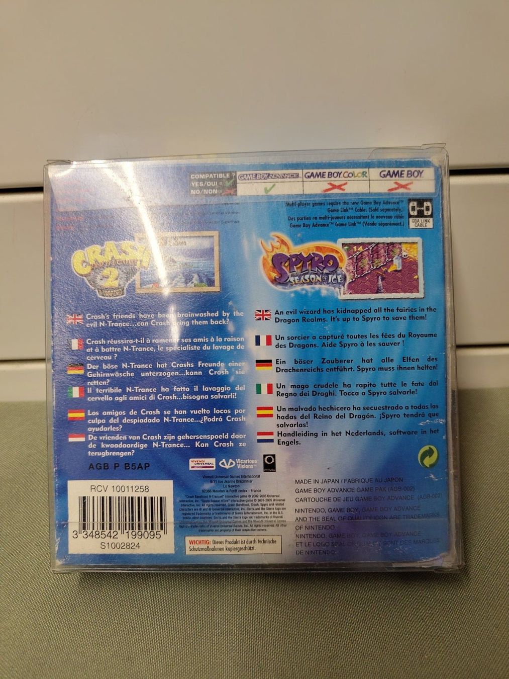 Nintendo Spiele: Jeu GameBoy Advance Crash et Spyro Super Pack 1 – Gebraucht aus Saxon von dan_drn5 1