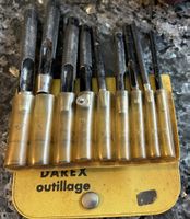 ***Lochpferiffen DAREX outillage 9 Lichpfeifen***