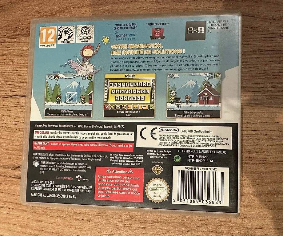 Giochi: Les Enigmes de Maxwell - Nintendo DS – Usato da Arnex-sur-Orbe venduto da link-9 1