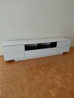 TV-Board weiss lang guter Zustand