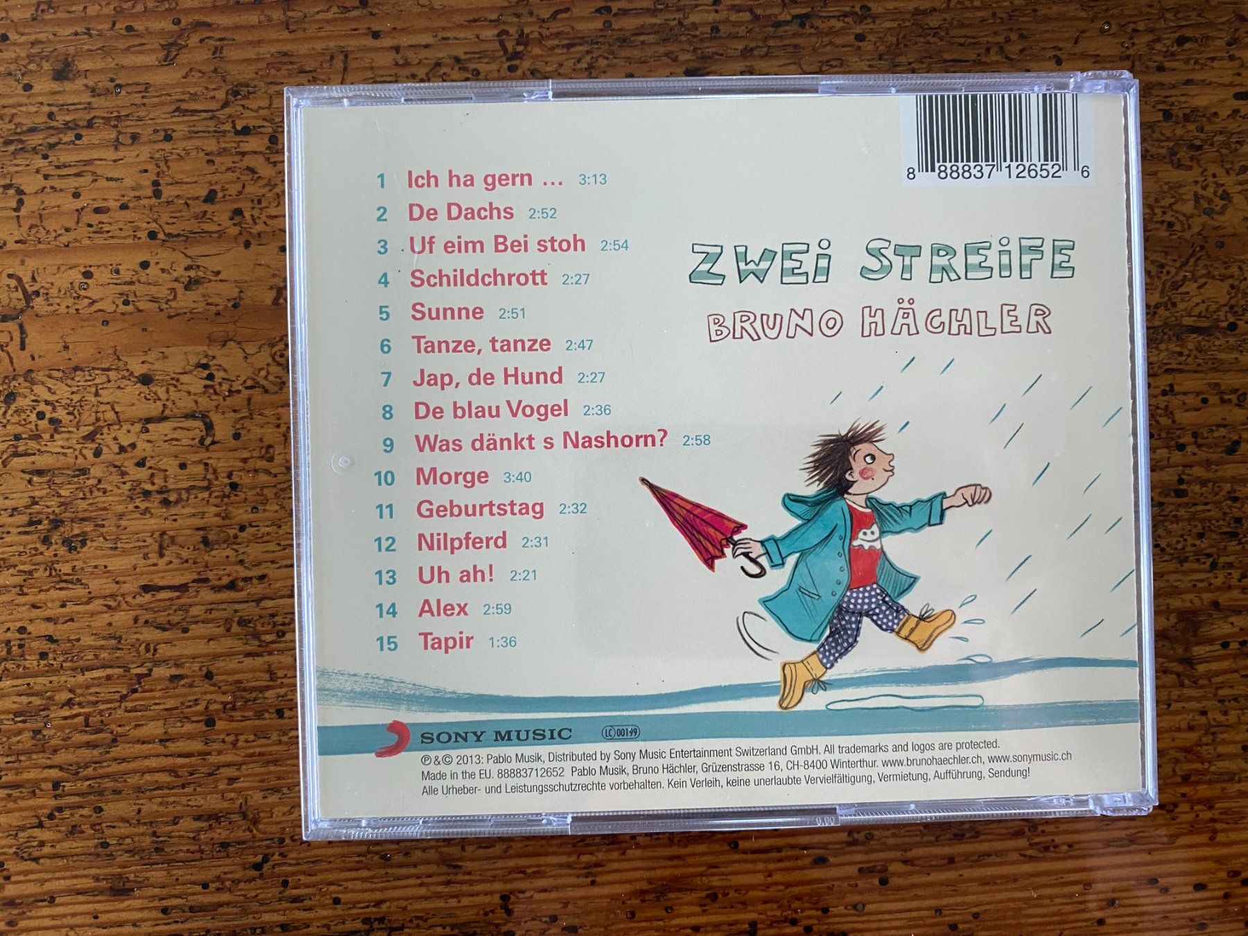 CD & DVD vergini: Zwei Streife – Usato da Teufen AR venduto da trueblue84 1
