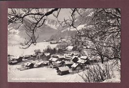 CHÂTEAU D'OEX sous la neige - 1954
