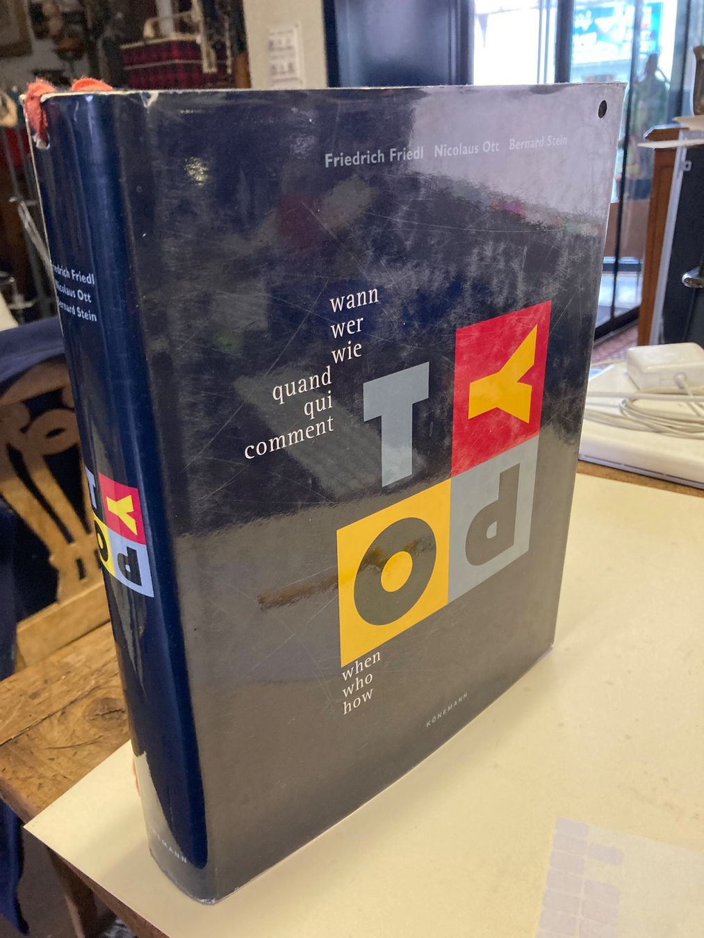 Bücher: FRIEDL OTT STEIN wann wer wie Typographie – Gebraucht aus Bern von Jwpm66