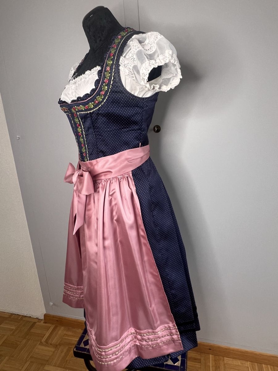 Krüger Kleider: Dirndl von Krüger Gr. 36 mit Bluse – Neu (gemäss Beschreibung) aus Langenthal von 7evenstar 3