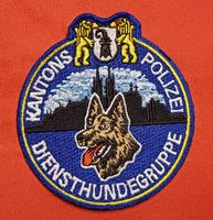Ärmelabzeichen Kantonspolizei Basel-Stadt Diensthundegruppe