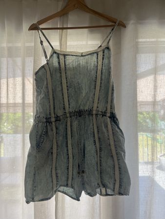 Jeans Jumpsuit kurz, Gr. S