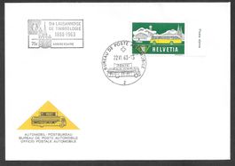Sonderbrief A. 931 75 Anniv. Sté Timbr. Lausanne 22.6.1963