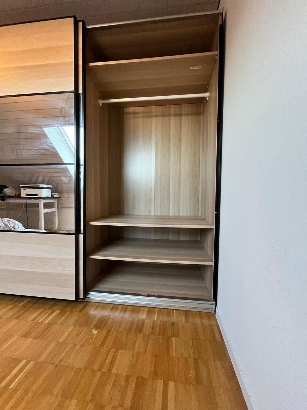 Ikea Armadi: Complete IKEA PAX Wardrobe Set | 250 cm | Sliding Mirror Doo – Usato da Dättwil AG venduto da c_c_77th 4