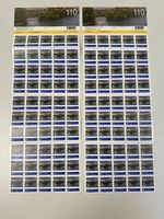 100x CHF 1.10.- Post Briefmarken/Frankatur mit 20% Rabatt