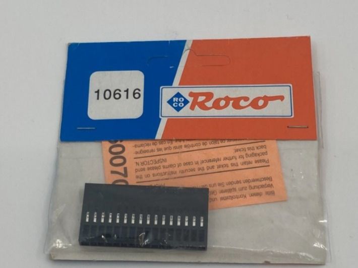 Roco Modellini di ferrovie: Neuer Roco 16-fach Stecker – Nuovo e nell'imballaggio originale da Rorschach venduto da zubispielwaren 1