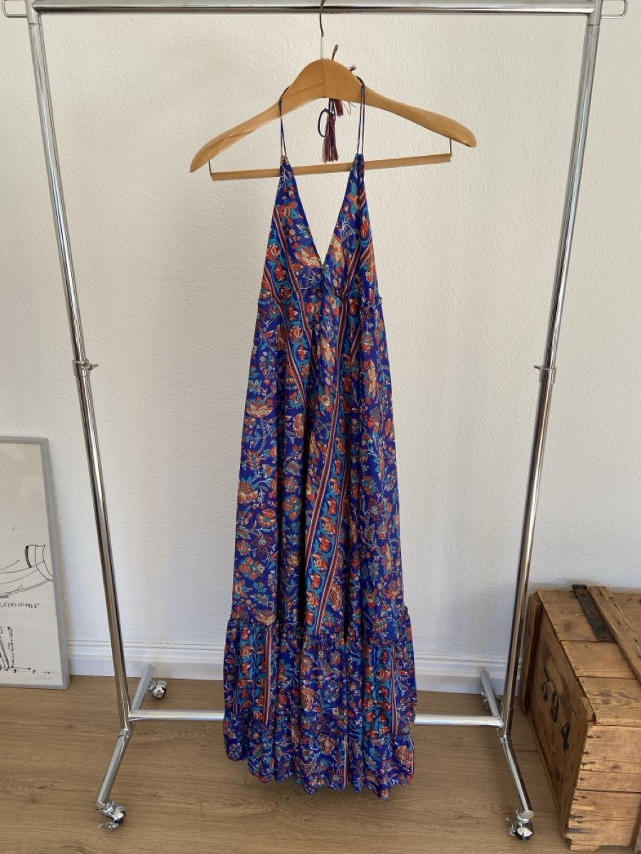 Kleider: Buntes Strandkleid - rückenfrei, Gr. s-m – Gebraucht aus St. Gallen von Schimschon