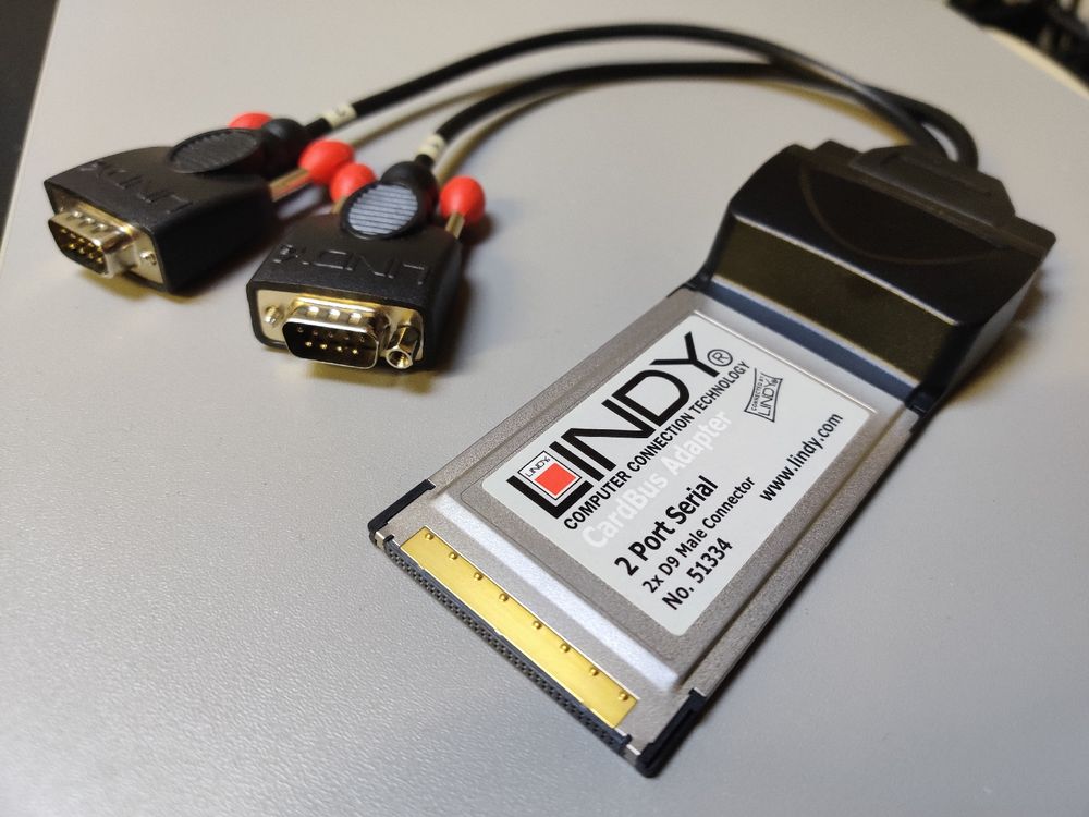 2 port serial adapter PCMCIA (Defekt) in Fahrweid für CHF 1 – mit ...