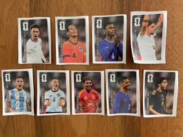 9 Coca Cola Panini WM 2026 Sticker Kleber Bilder