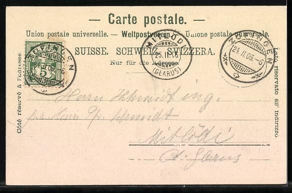 Cartoline postali: Zofingen, Gerechtigkeitsplatz mit Rathau – Usato da Berlin venduto da bartko-reher 1