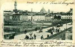 Firenze - Florenz ponte delle + 1.1.1901