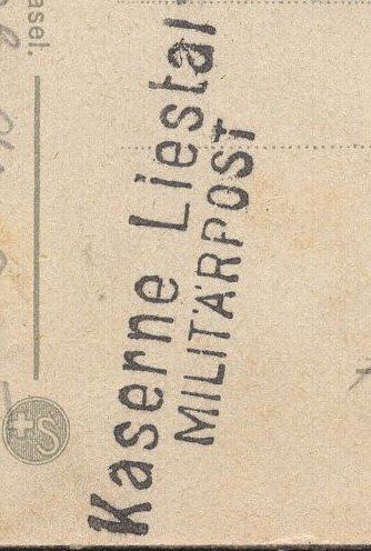 Cartoline postali: Liestal - Kaserne  1926 – Usato da Aarau venduto da kufi44 1