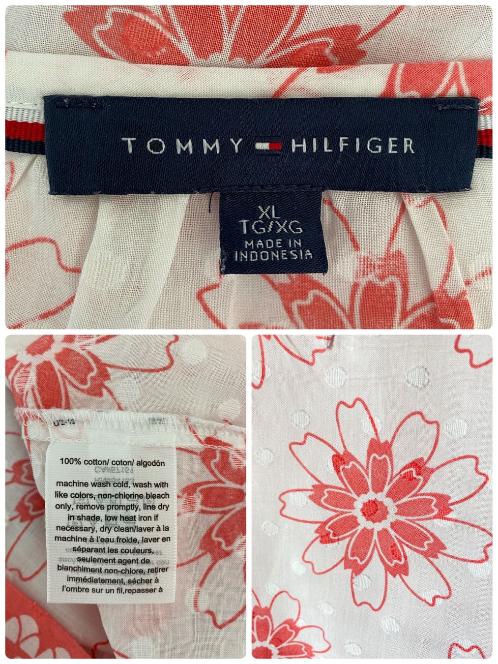 Tommy Hilfiger Camicette: Tommy Hilfiger Bluse Grösse XL – Usato da Oberwil BL venduto da Leni-Mischi 3