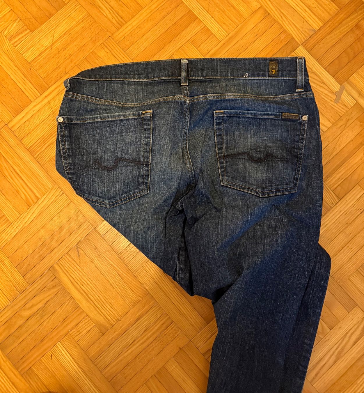 Mankind Jeans: Seven For All Mankind Jeans, Standard, 36 – Usato da bioggio venduto da lenny023 3