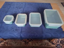 Vorratsdosen Set 4-teilig Kunststoff neuwertig