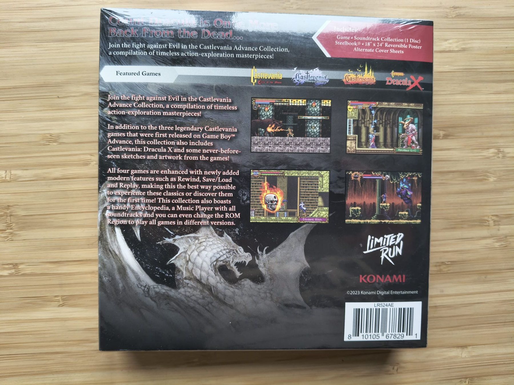 Giochi: Castlevania Advance Collection Advanced Edition Sealed(PS 4) – Nuovo e nell'imballaggio originale da Riedholz venduto da ste_96cd 1