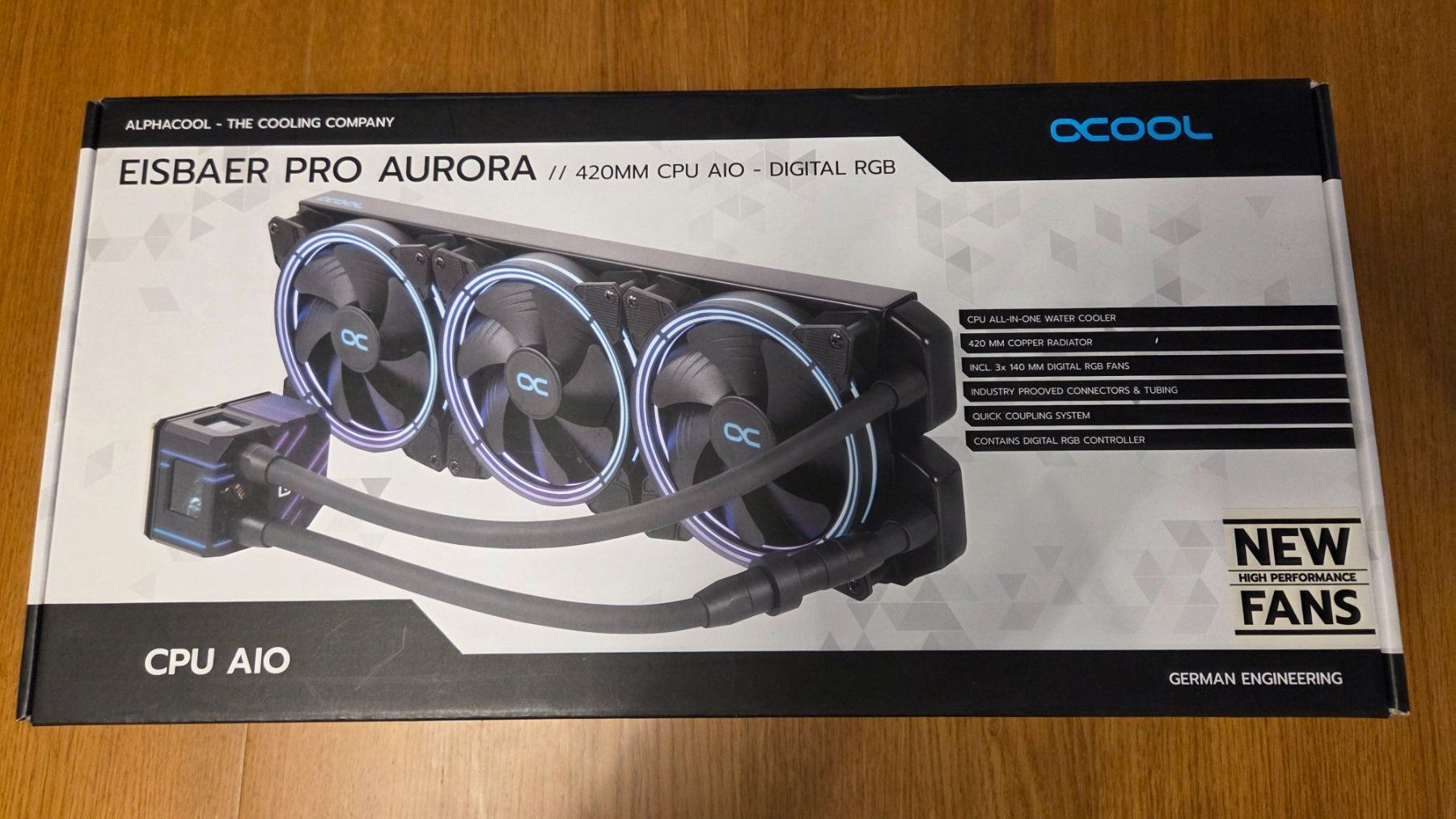 Alphacool Componenti elettronici: Alphacool Eisbaer Pro Aurora 420 CPU AIO – Usato da Chur venduto da egrecoe