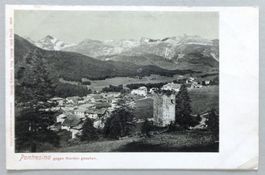 Pontresina gegen Norden gesehen