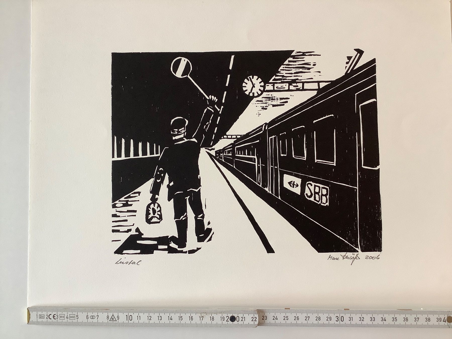 Foto & Immagini: Toller Holzdruck von SBB – Usato da Triesen venduto da boston7 1