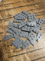 lego 43722 lot de 30 pièces Dark Bluish Gray Wedge, Plate