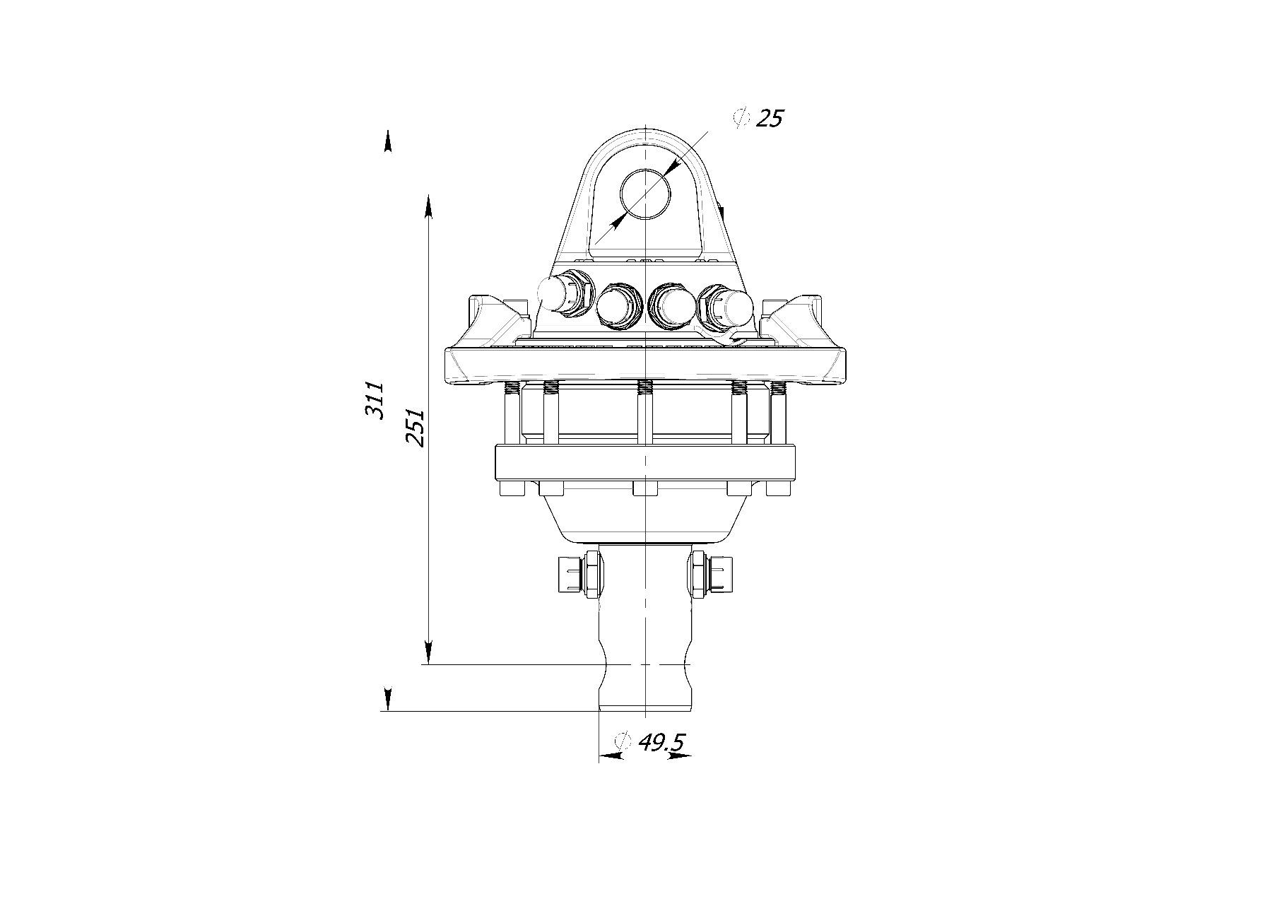 Gru: 3to Rotator – Nuovo (secondo la descrizione) da Haslen AI venduto da Wildtech 1