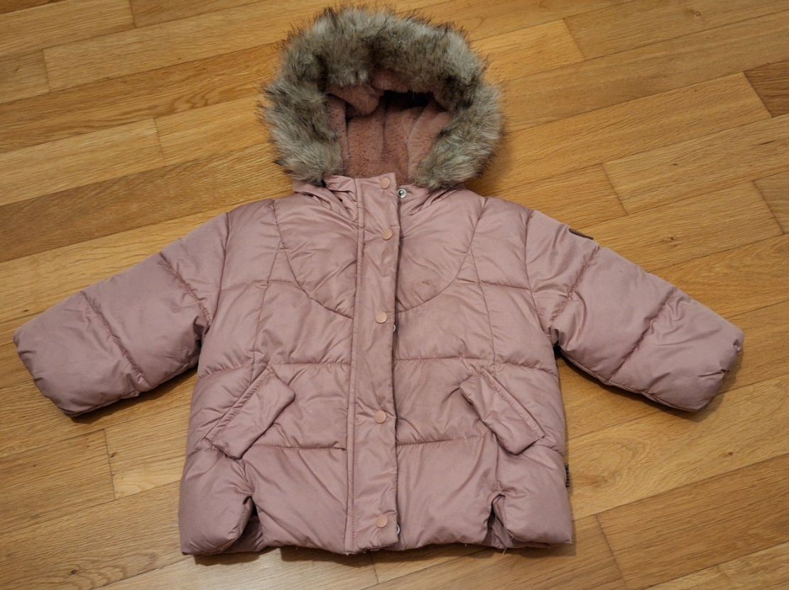 C&A Giacche & Cappotti: Winterjacke Mädchen, Grösse 74, Rosa – Usato da Killwangen venduto da natszp