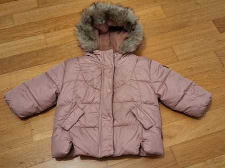 Winterjacke Mädchen, Grösse 74, Rosa