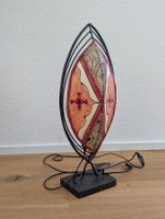 Handgemachte Marokkanische Stehlampe aus Leder