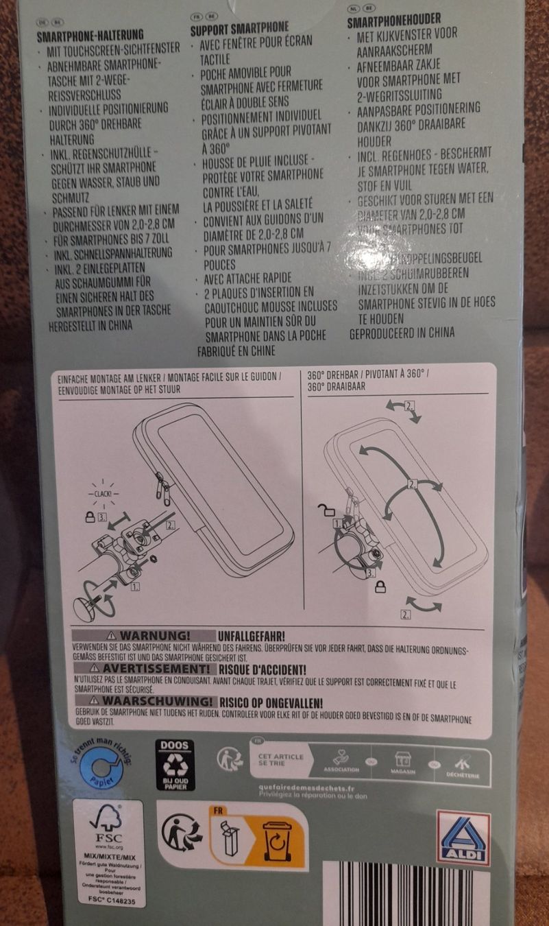 Supports de vélo: Smarthome-Halterung Ride+Go – Neuf (Voir description) à Herisau par komodo0 1