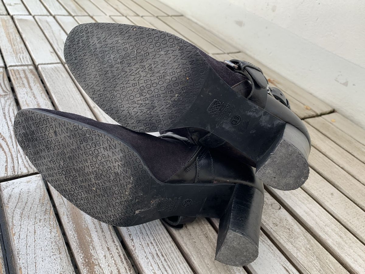 Navyboot Damenschuhe: Navyboot Raulederstiefel, Gr. 39 – Gebraucht aus Uster von snickers3 2