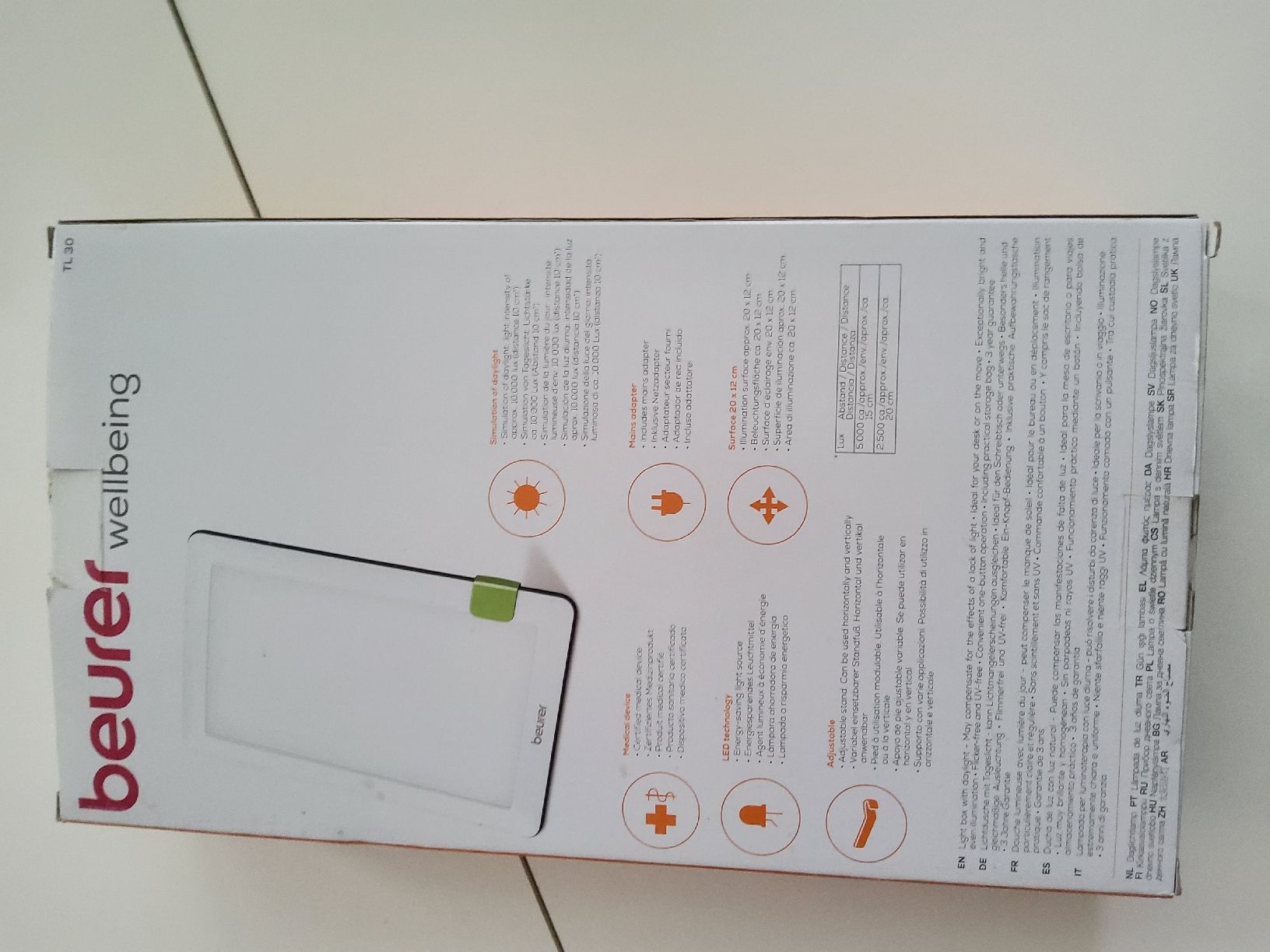 Beurer Attrezzature mediche: Beurer Tageslichtlampe TL30 – Nuovo (secondo la descrizione) da Oberwangen b. Bern venduto da rol_p5g6 3